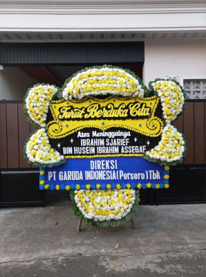 Papan Bunga Duka di Lempongsari