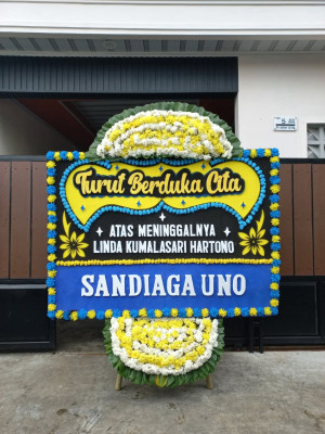 Papan Bunga Duka di Lempongsari